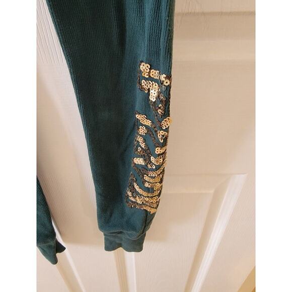 Victorias Secret Pink One piece pajama XS Bling Long Jane Thermal Holla Days - Picture 5 of 10